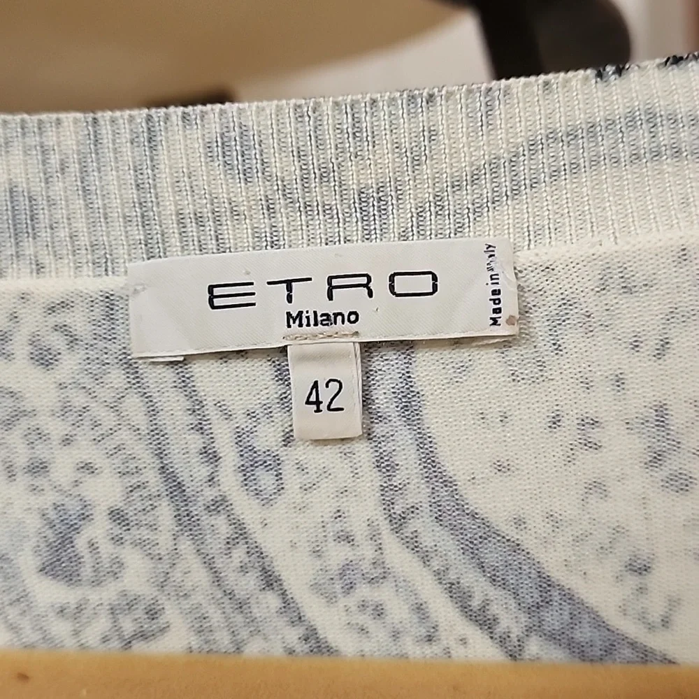 Etro vintage blouse size euro 42_2